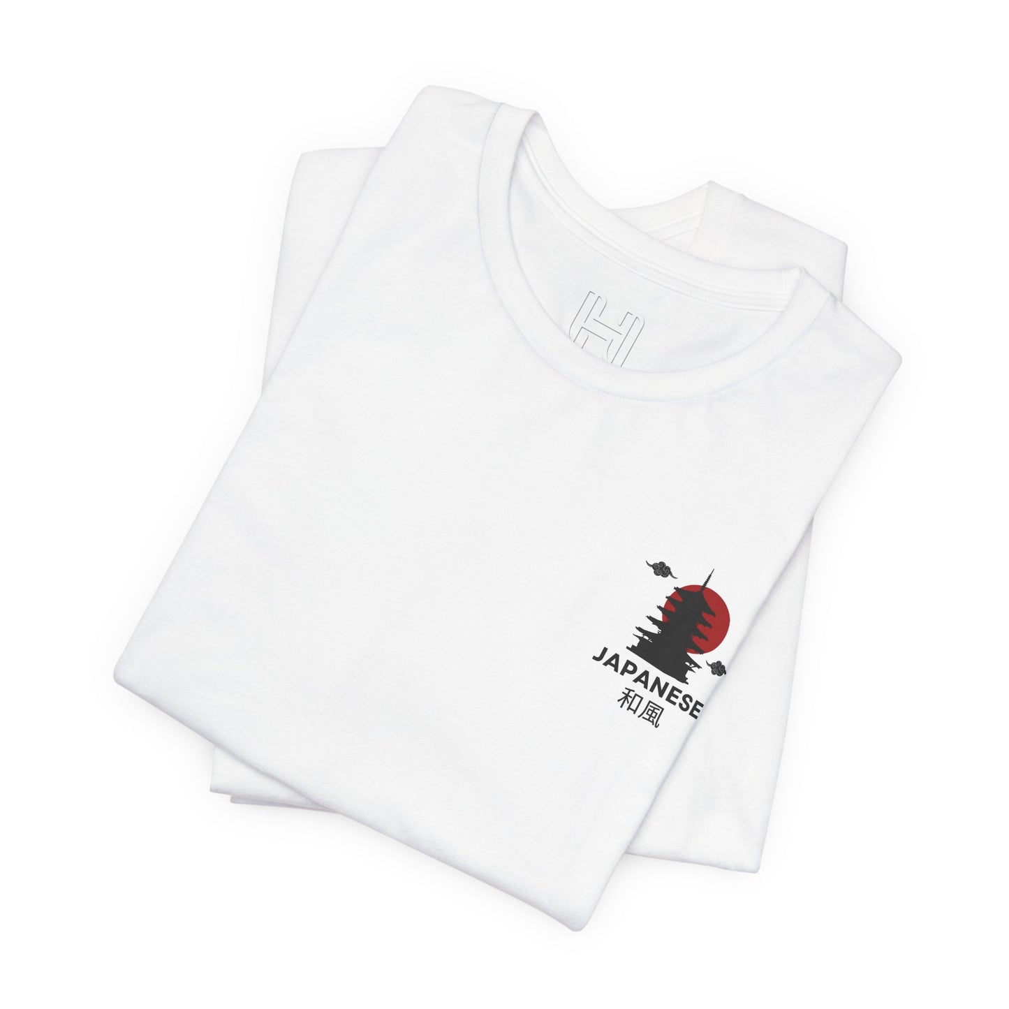 Japanese Unisex T-Shirt, Minimalist Tee, Streetwear, Casual Wear, Cool Graphic Tee